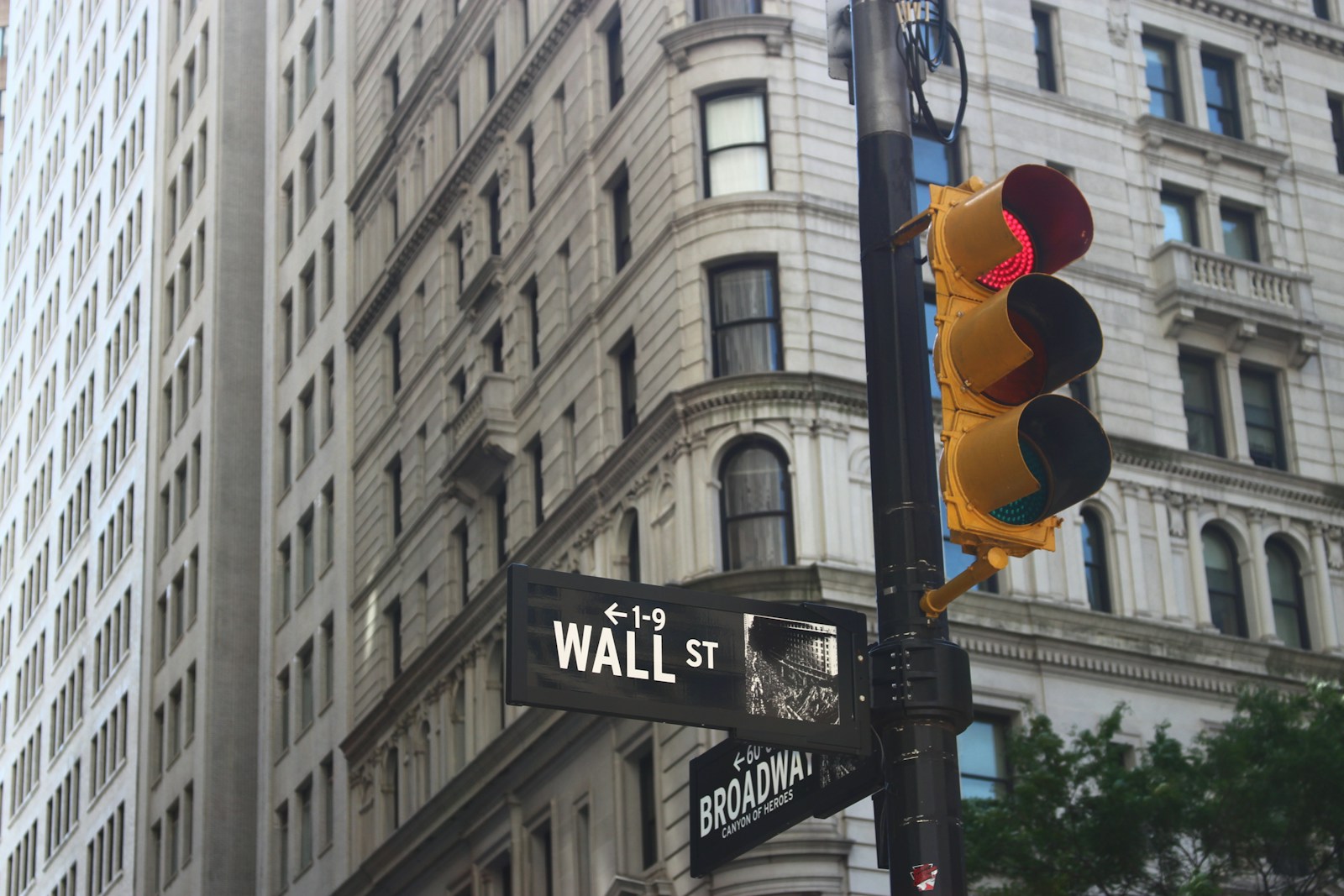 New York financial district architecture